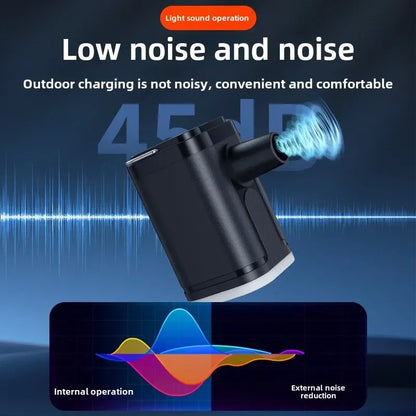 Wireless Inflation Pump Portable Outdoor Mini Air Compressor Air Cushion Bed Swim Ring Multi Function Air Pump