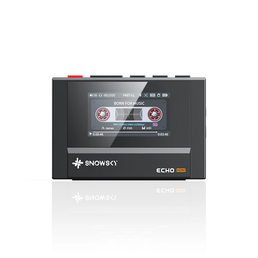 Snowsky/ Echo Mini Hifi Bluetooth MP3 Pure Music Player, 15Hours Playback, 3.5Mm/4.4Mm Headphones Output