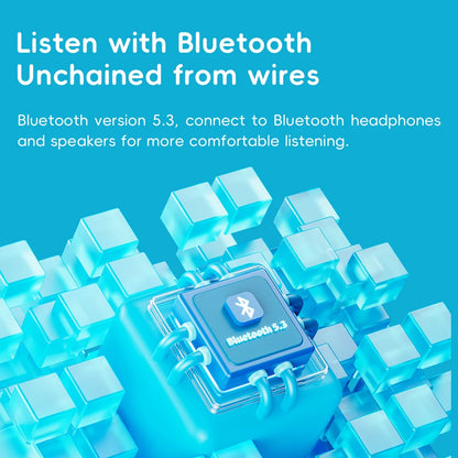 Snowsky/ Echo Mini Hifi Bluetooth MP3 Pure Music Player, 15Hours Playback, 3.5Mm/4.4Mm Headphones Output