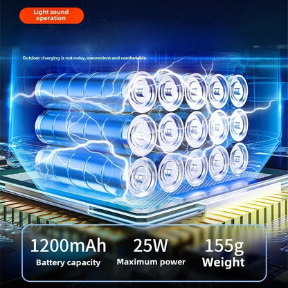 Wireless Inflation Pump Portable Outdoor Mini Air Compressor Air Cushion Bed Swim Ring Multi Function Air Pump